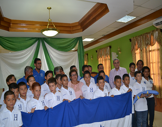 Juramentada Selección U-12 que viajará a EEUU
