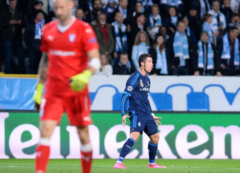 Cristiano Ronaldo igualó a Raúl González en goles con el Real Madrid
