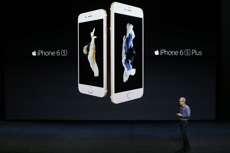 Apple lanza dos nuevos modelos de iPhone, el 6S y el 6S Plus