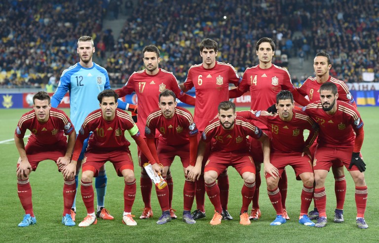 España sobrevive ante Ucrania sostenida por un espectacular De Gea