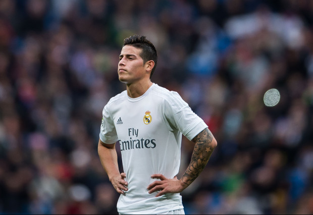 James Rodríguez sería descartado para clásico de Barcelona ante Real Madrid