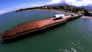 El muelle de Cabotaje es uno de los muchos de los atractivos de La Ceiba. Hoy es el gran Carnaval.