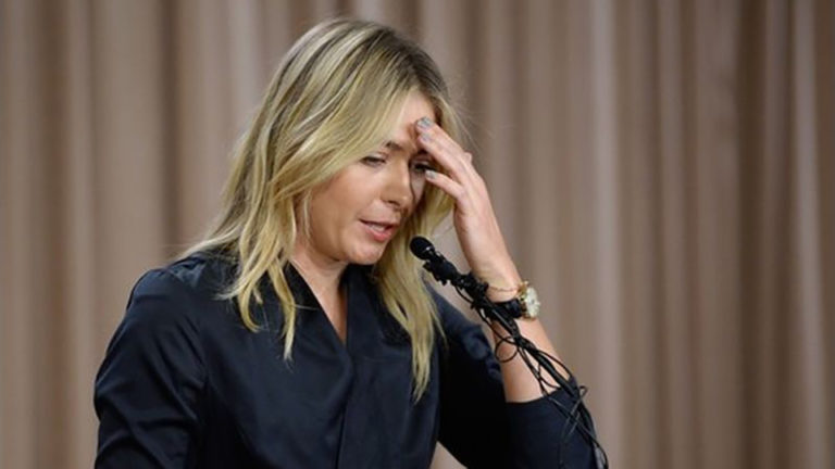 Maria Sharapova es suspendida por dos años por dar positivo en dopaje