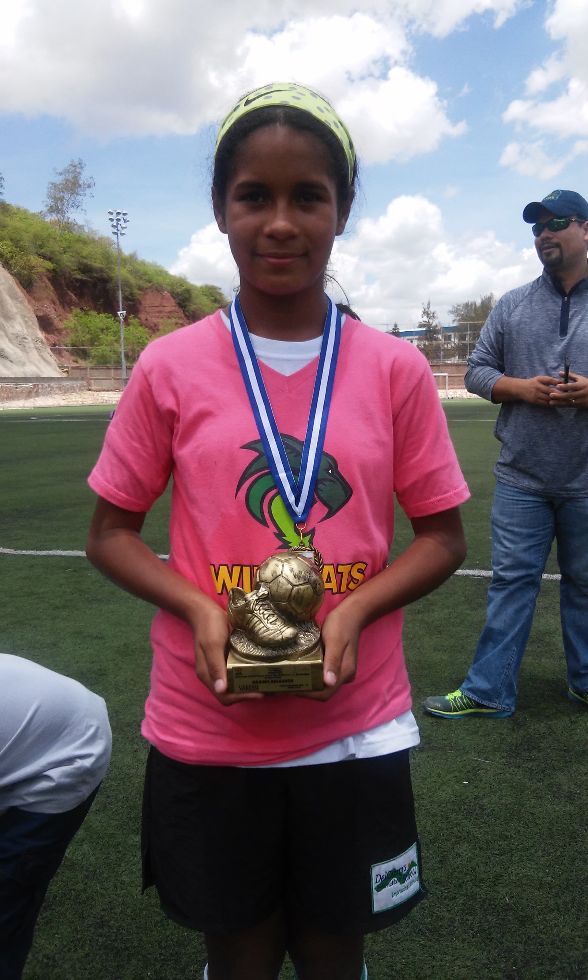 Angelica Bonilla, se convirtió en la máxima anotador del torneo. 