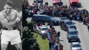 Masivo cortejo fúnebre por Muhammad Ali .