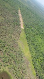  La pista se encontraba en una zona clandestina de La Mosquiíia.