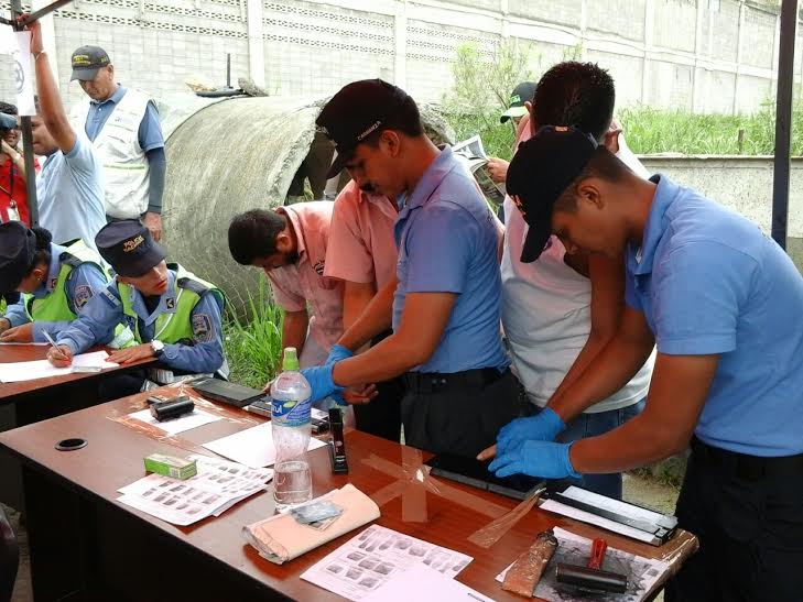 Realizan registro a trabajadores del transporte en Tegucigalpa