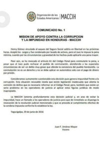 comunicado-MACCIH