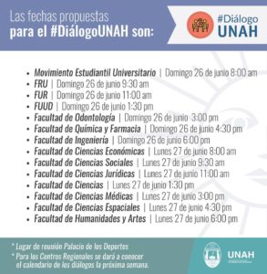 diálogos en la unah