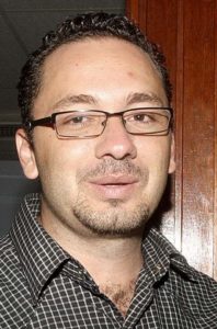Marvin Galo, dirigente de Transporte Urbano