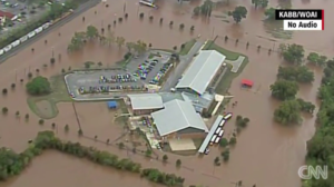 Texas:  Estado de desastre en 31 condados, por las lluvias.  Austin rompió un récord histórico de lluvia para un día. (Crédito: KABB/WOAI).