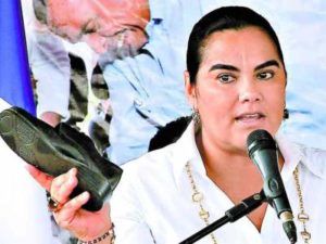 Rosa Elena cuando estaba como Primera Dama.