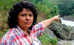 Berta Cáceres.