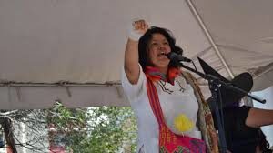 Berta Cáceres.
