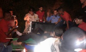 ATLANTIDA: De milagro se salva tras sufrir accidente vehicular