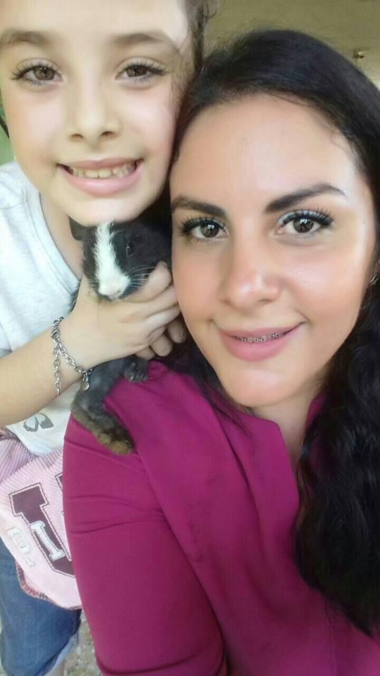 Stella y su hija.