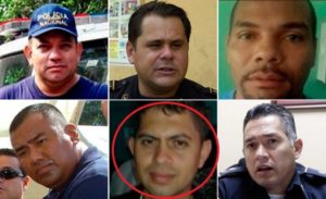 Policías acusados.