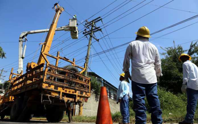 Interrupción de energía eléctrica