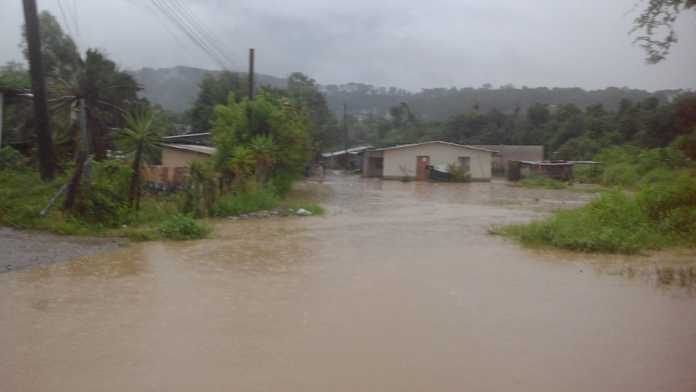 Inundaciones en la esperanza
