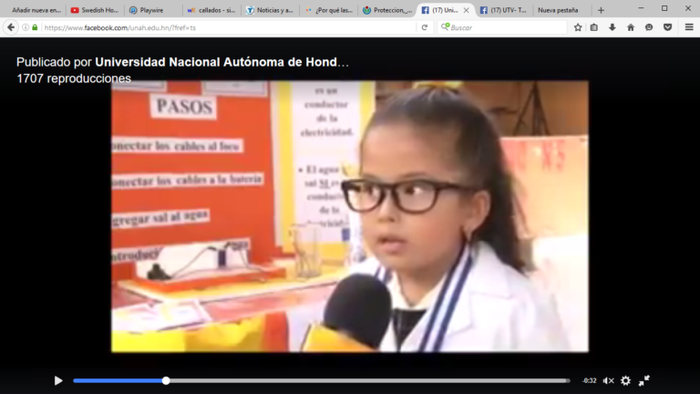 Cautiva escolar de 4 años que creó proyecto de conductividad