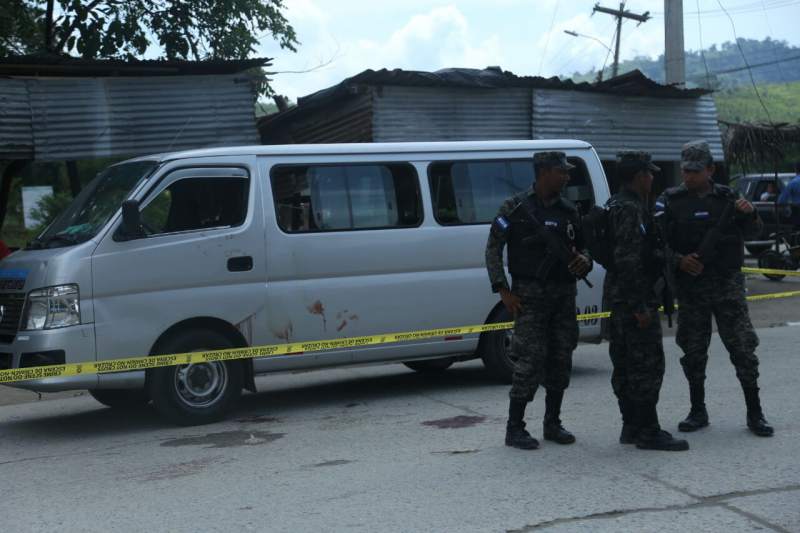 paro de transporte en la López Arellano