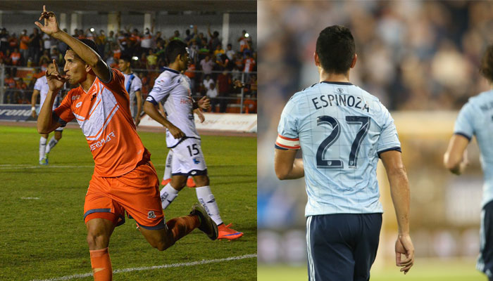 Johnny Leverón y Roger Espinoza anotan en México y Estados Unidos