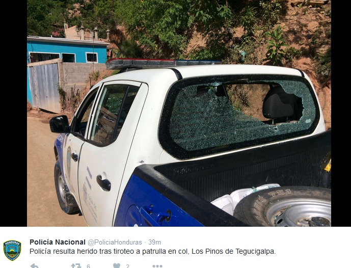 La Policía Nacional compartió fotografías en su página oficial de Twitter.