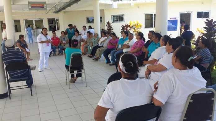 enfermeras del Hospital San Felipe