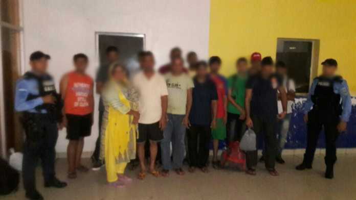 detenidos en Choluteca