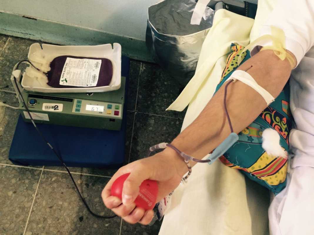 campaña de donación de sangre