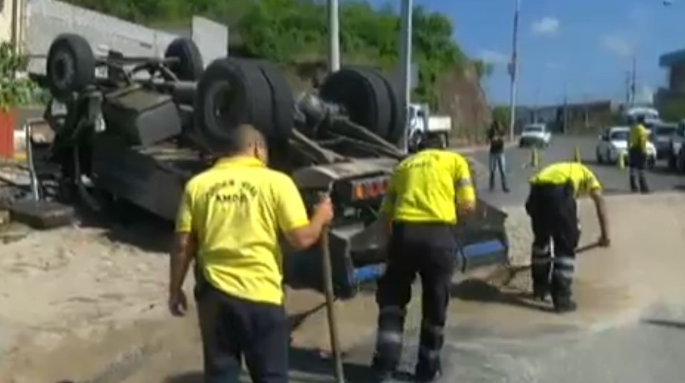 Accidente de volqueta