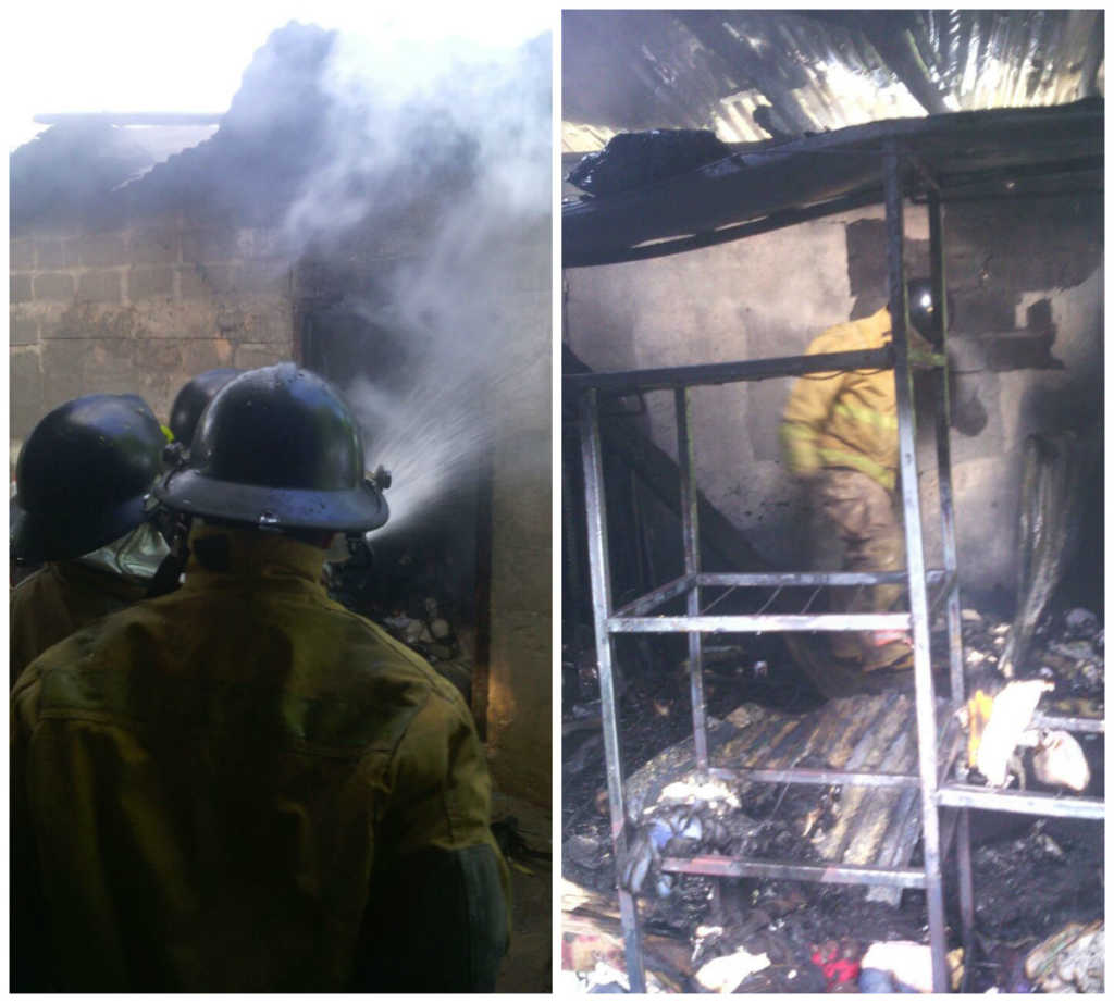 Incendio en barrio de Trujillo, Colón. 