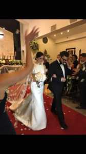 Lo capturaron en la boda de su hijo.