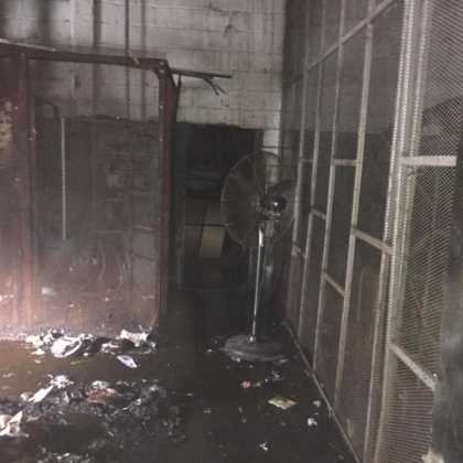 Sospechoso incendio en una bodega de Diario Tiempo