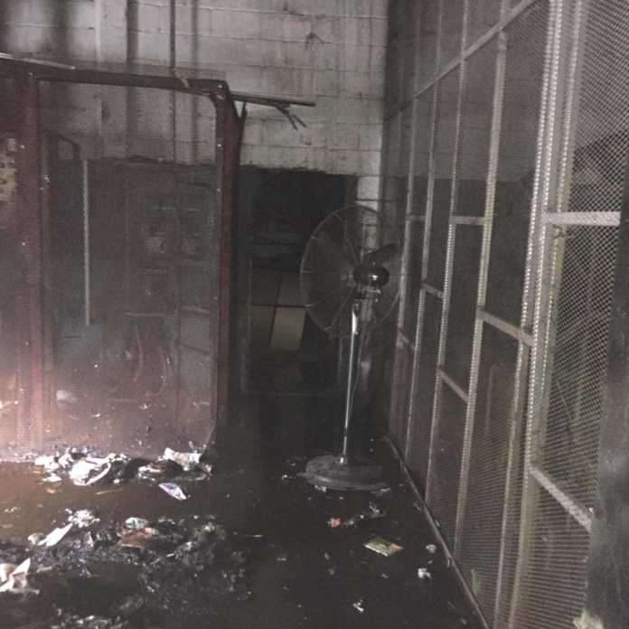 Sospechoso incendio en una bodega de Diario Tiempo