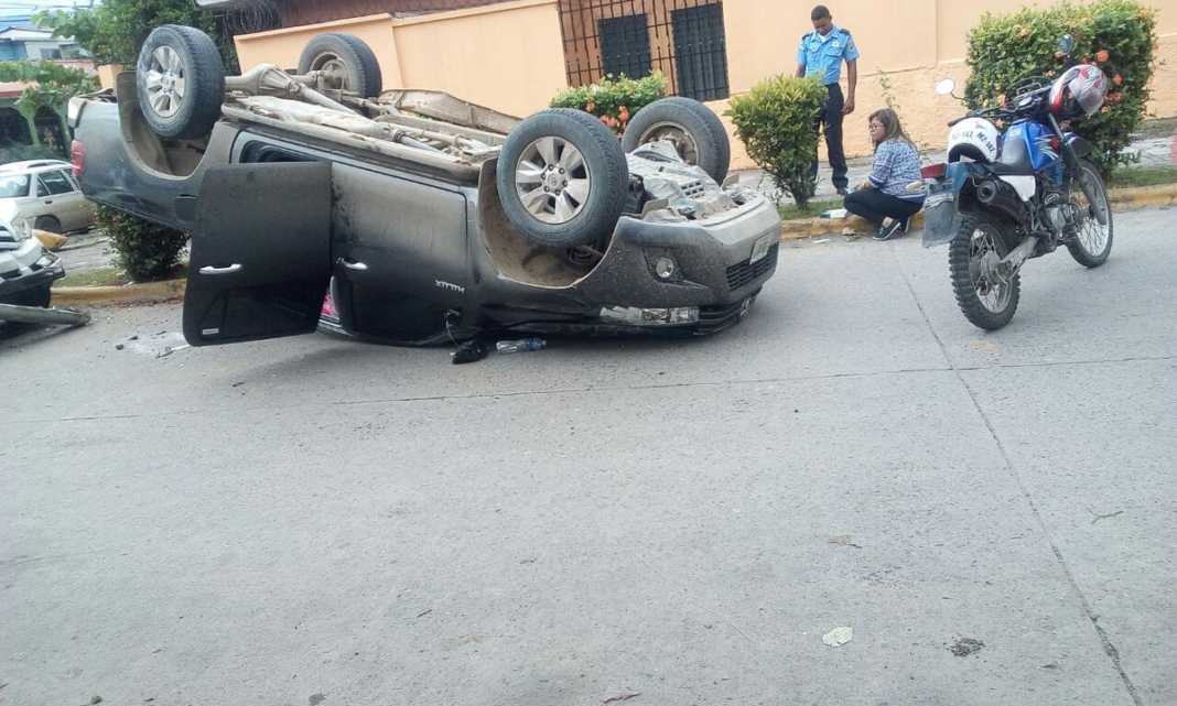 Accidente en Colonia Smith