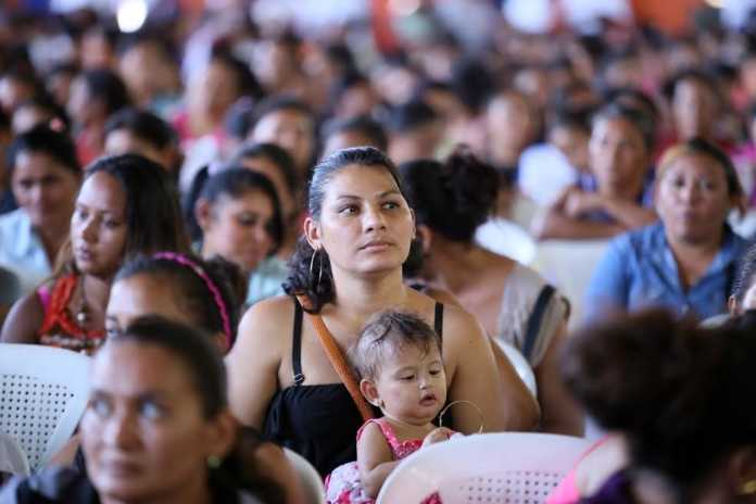 Un total de 2,385 familias de San Lorenzo son beneficiadas