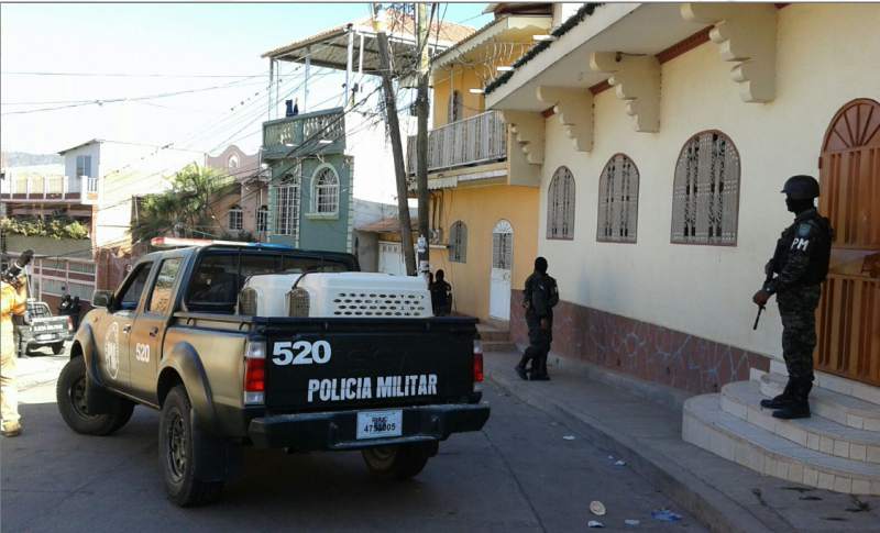 Avalancha en Honduras.