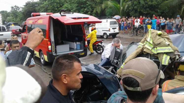 accidente en Campana