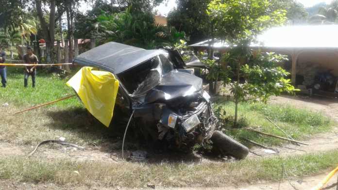 Accidente en Santa Bárbara