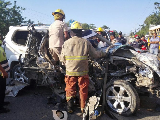 víctimas de accidentes