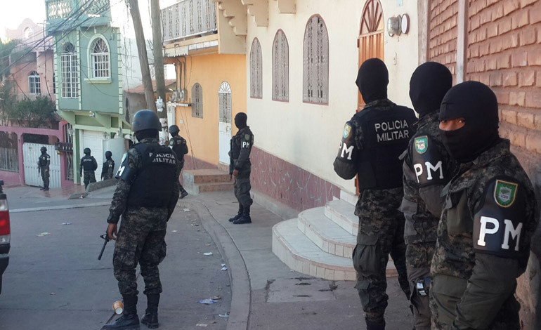 Operación Avalancha en Honduras