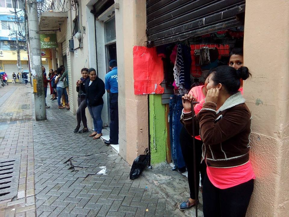Tercer día consecutivo de protestas de vendedores en centro capitalino