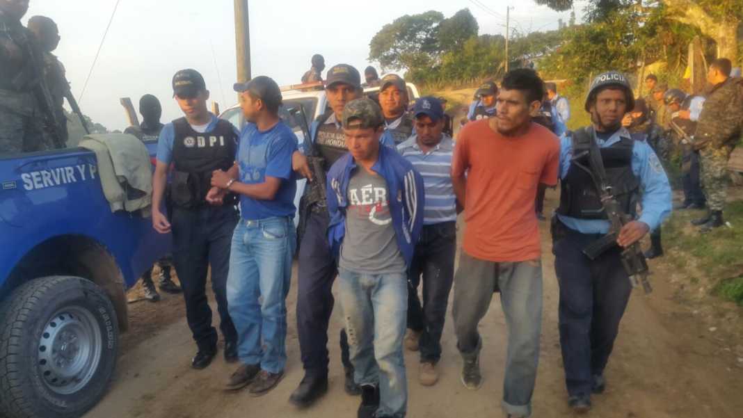 Asaltantes en Comayagua