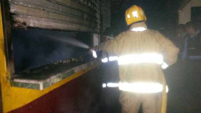 incendio en La Ceiba