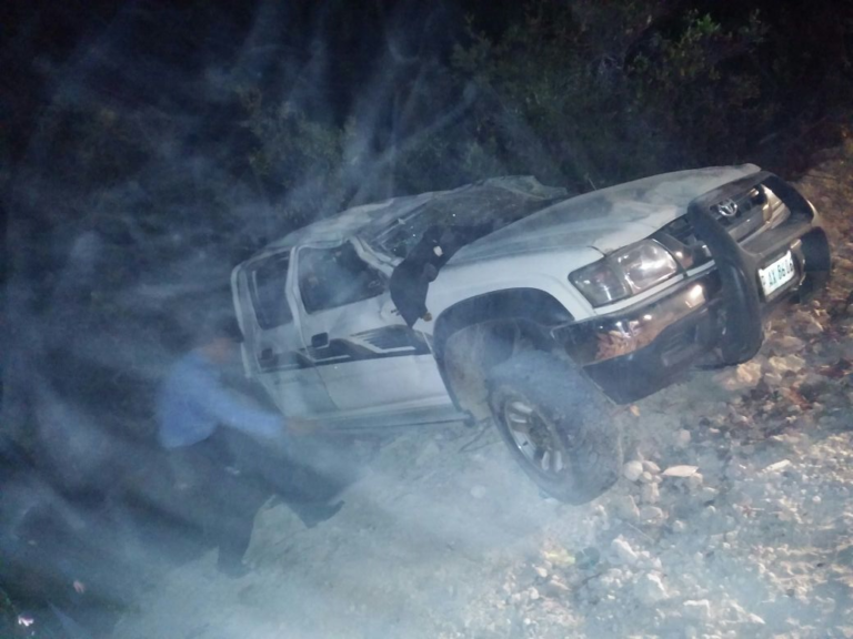 Seis personas sin vida deja accidente automovilístico en La Paz