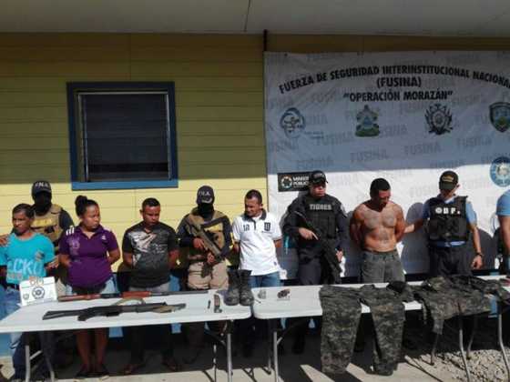 Las personas que fueron capturadas este viernes