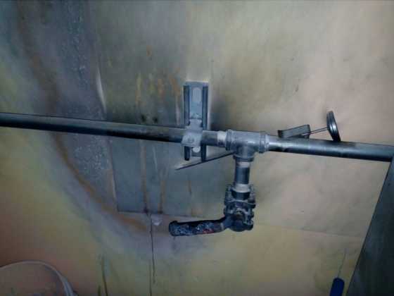 Cilindro de gas en restaurante de mall capitalino