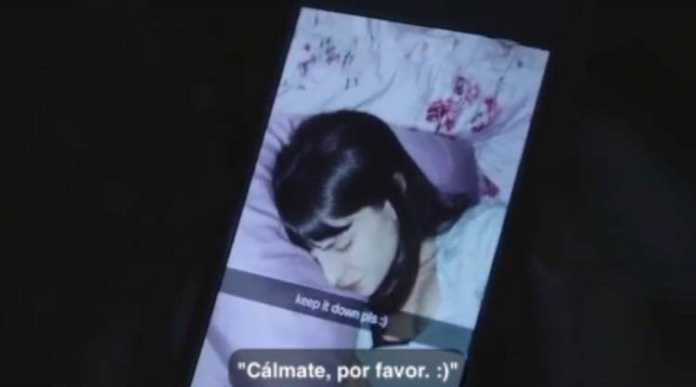 Espeluznante vídeo de Snapchat