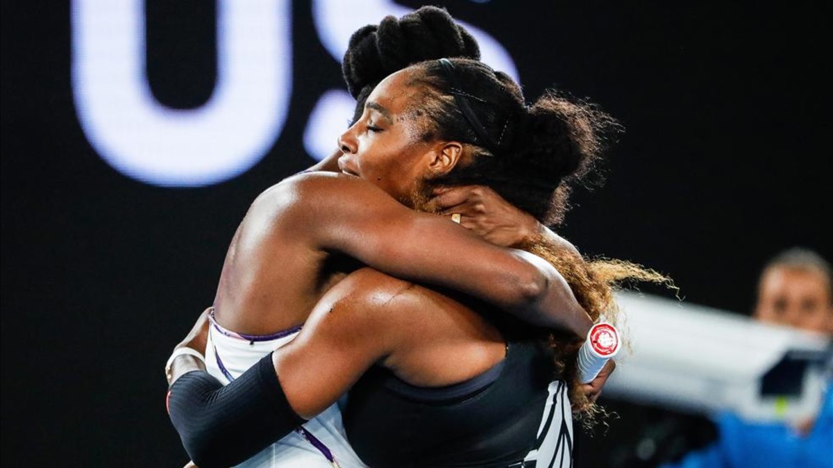 Serena Williams Abrazo